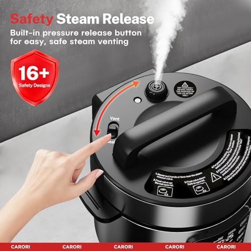 Six quart silver nonstick pressure cooker — photo 5