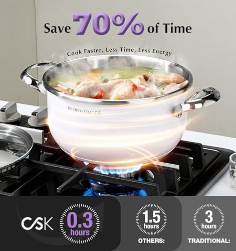 Purple mini induction compatible pressure cooker — photo 4