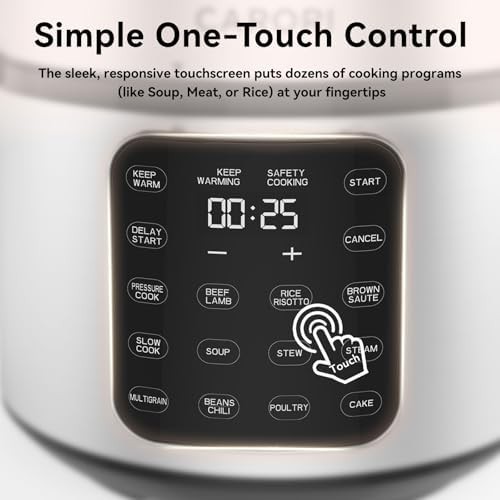 Eight quart silver touch screen cooker — photo 4