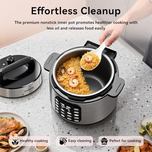 Eight quart silver touch screen cooker — photo 5