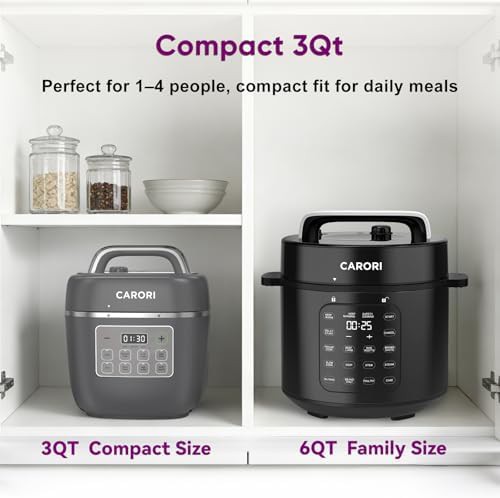Three quart gray compact multi cooker — photo 3