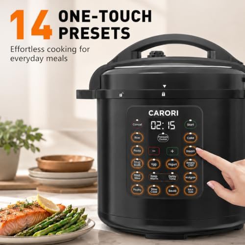 Eight quart black quick meal cooker — photo 4