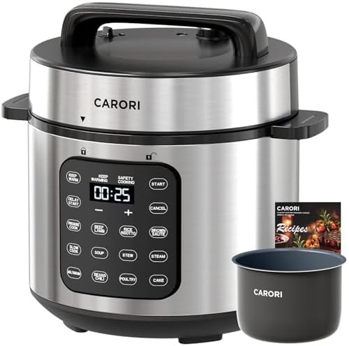Six quart silver efficient rice cooker