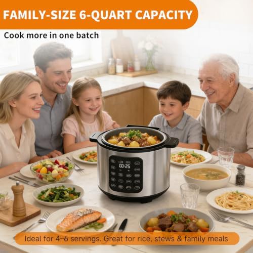Six quart silver efficient rice cooker — photo 3