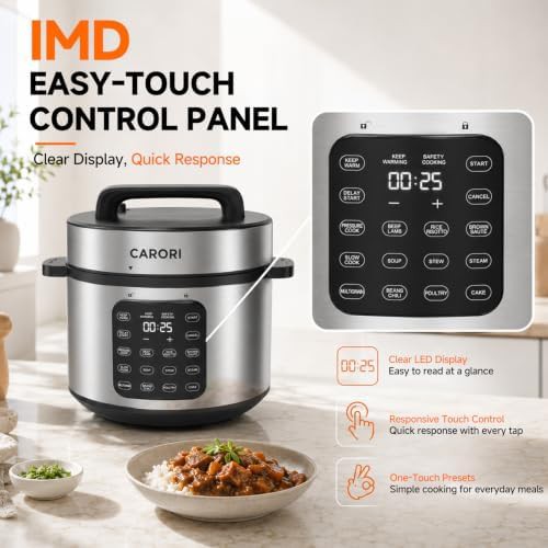 Eight quart silver instant feast cooker — photo 4