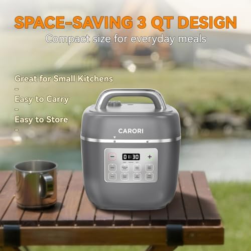 Three quart gray nonstick multi cooker — photo 5
