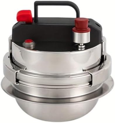 Camping stainless steel mini pressure pot — photo 4