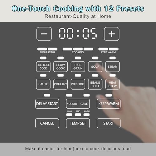Eight Quart Max Programmable Ceramic Cooker — photo 4