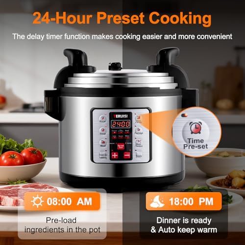 19QT commercial electric pressure canner — photo 4