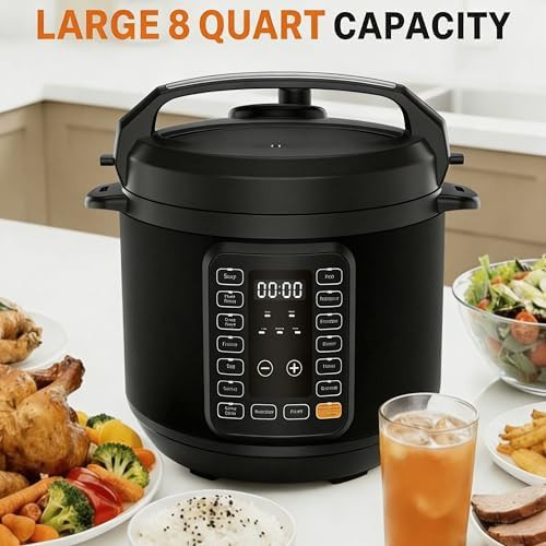 Eight quart black canning multi cooker — photo 4