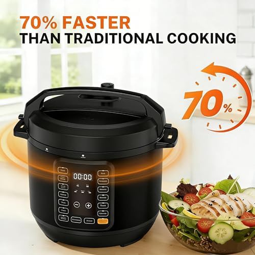 Eight quart black canning multi cooker — photo 5