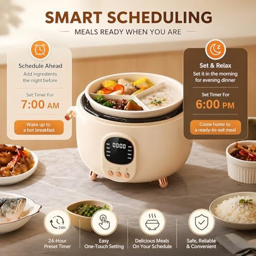 4QT smart multi cooker with preset timer — photo 4