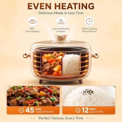 4QT smart multi cooker with preset timer — photo 5