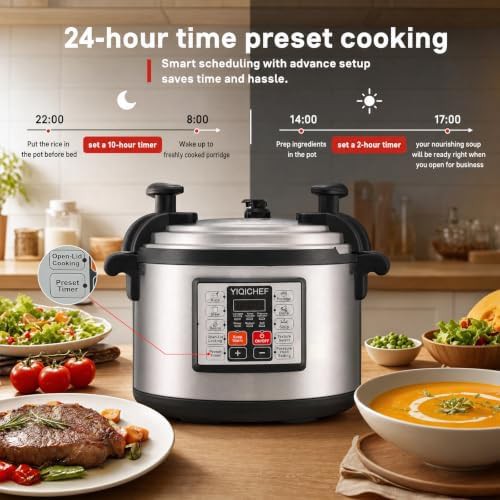 Commercial fifteen quart ten in one cooker — photo 3