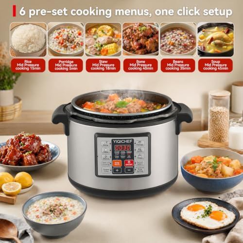 Commercial fifteen quart ten in one cooker — photo 4