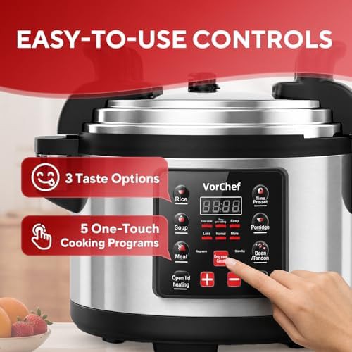 Vorchef 15L commercial electric pressure cooker — photo 3