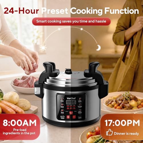 Vorchef 15L commercial electric pressure cooker — photo 4