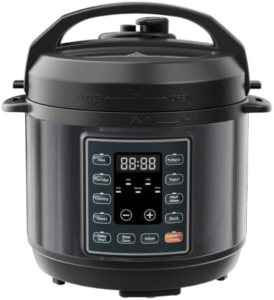 Programmable 3 quart electric pressure cooker