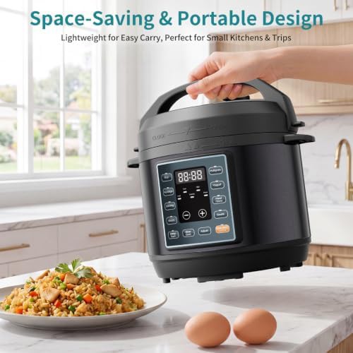 Programmable 3 quart electric pressure cooker — photo 5