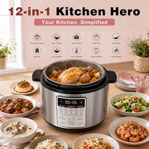 Eight quart silver twelve in one cooker — photo 3