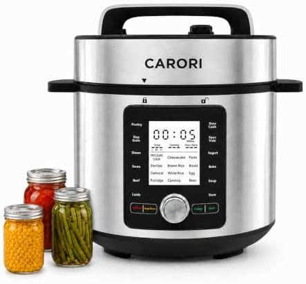 Eight quart dial and touch cooker