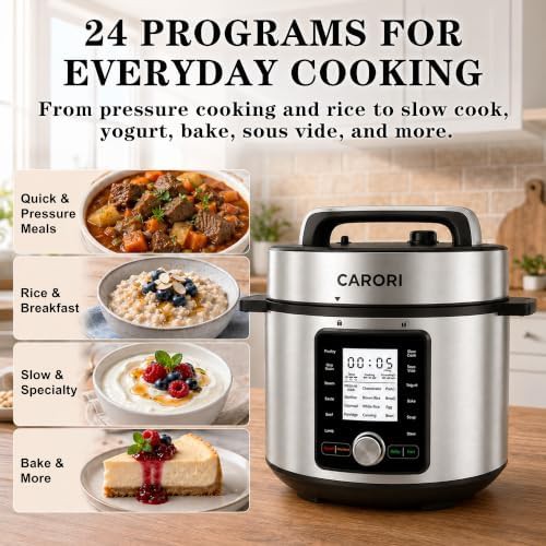 Eight quart dial and touch cooker — photo 3