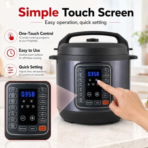 Six quart twelve preset multi cooker — photo 3