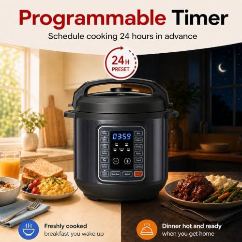 Six quart twelve preset multi cooker — photo 5