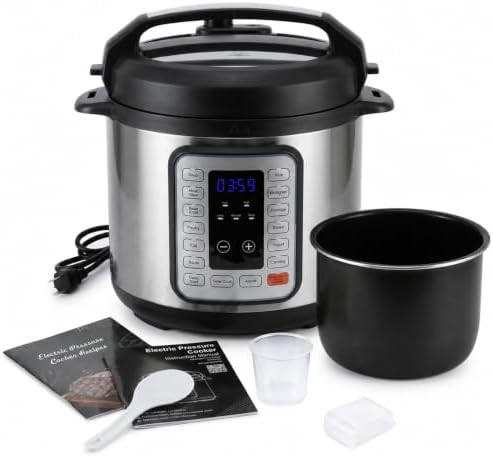 Eight quart silver canning multi cooker