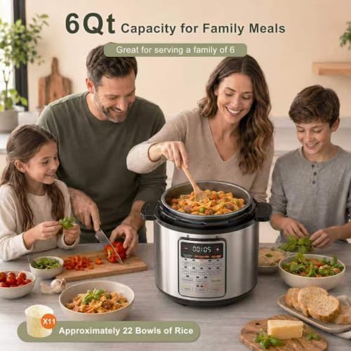 Six quart nonstick nine in one cooker — photo 5