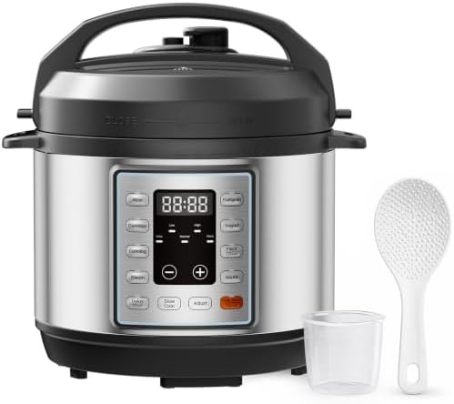 Small three quart stainless steel cooker