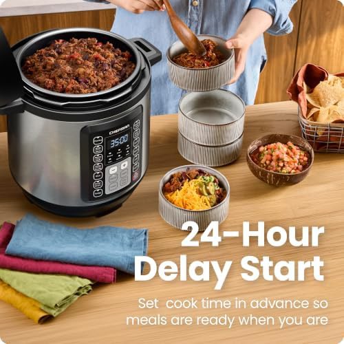 Stainless Steel Multicooker with Touchscreen Controls — photo 4